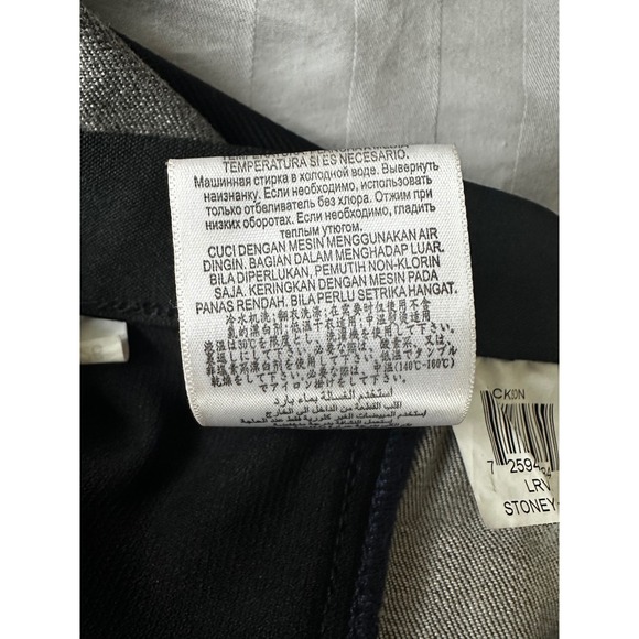 BCBGMAXAZRIA Black Grey Paneled Zipper Leggings Pants Womens XS - Picture 5 of 5